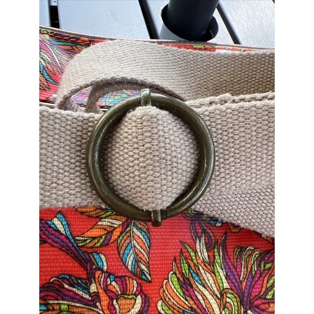 Sakroots Birds‎ of Paradise Crossbody Metro Bag Handbag Boho Festival Purse